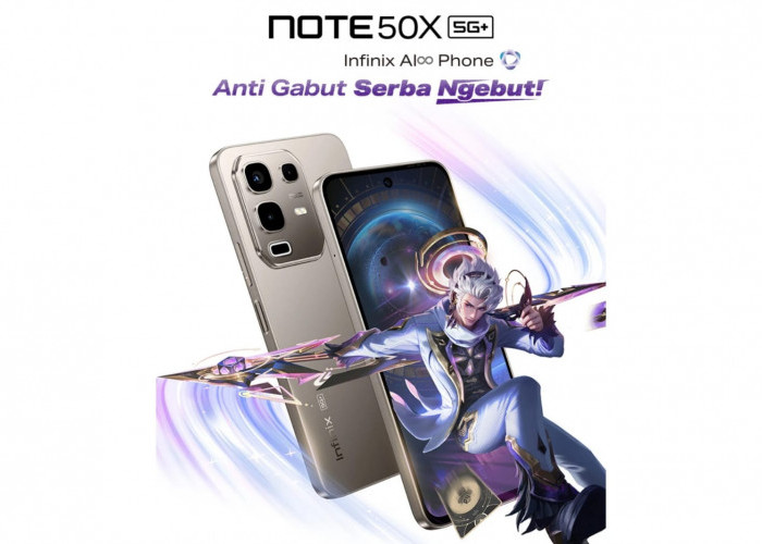 Infinix Note 50X 5G+ Disupport Layar Panel IPS LCD dengan Dukungan Fitur Eye-Care