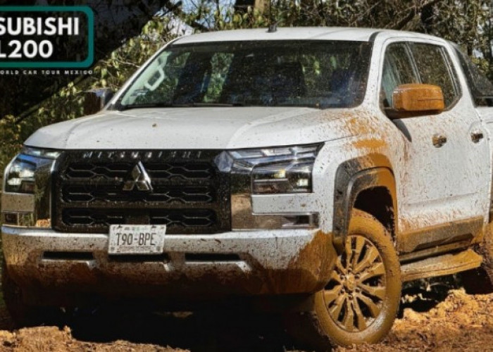 Intip Bocoran Mitsubishi L200 2026: Pikap Desain Stylish Bermesin 2.4 Turbo Diesel, Siap Diajak Adventure