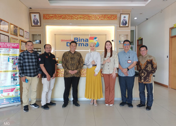 Universitas Bina Darma Palembang Terima Kunjungan UPI: Kenalkan Program Dokter Ilmu Manajemen