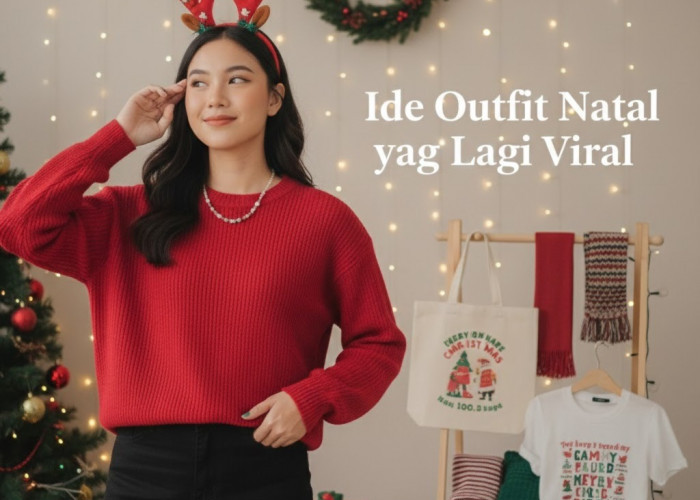 Ide Outfit Natal Yang Lagi Viral, Banyak Yang Ngak Nyangka Barangnya di bawah 100Ribu