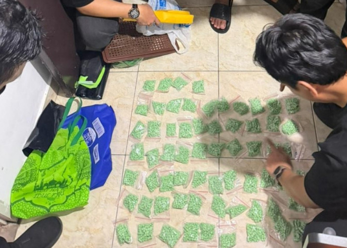 Jaringan Narkoba Lintas Provinsi Dibongkar, Ribuan Ekstasi dan Sabu Diselundupkan Lewat Ekspedisi