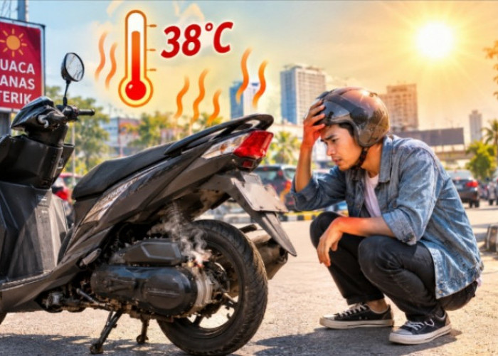 5 Cara Mengatasi Motor Matik Tiba-Tiba Mati Mendadak Saat Terjebak Macet Panjang di Cuaca Panas