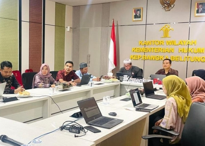 Kanwil Kemenkum Babel Harmonisasikan Tiga Raperbup Kabupaten Belitung, Begini Poinnya