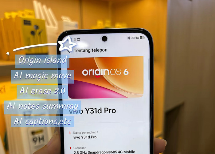 HP Kuat Tahan Banting Vivo Y31D Pro, Dipakai Seharian Tak Takut Lowbat, Sudah Fast Charging 90W 