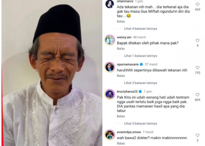 Sunhaji Nangis Minta Prabowo Tolak Pengunduran Diri Gus Miftah, Warganet Curigai Adanya Intimidasi