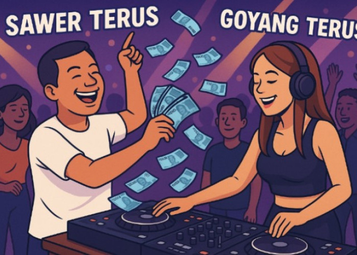 Heboh Video Diduga Oknum Anggota DPRD Lampung Utara Asik Berjoget Sawer DJ, Warganet Geram