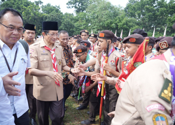 Siapkan Generasi Adaptif dan Kreatif, Menag akan Kembangkan Gerakan Kepramukaan Madrasah