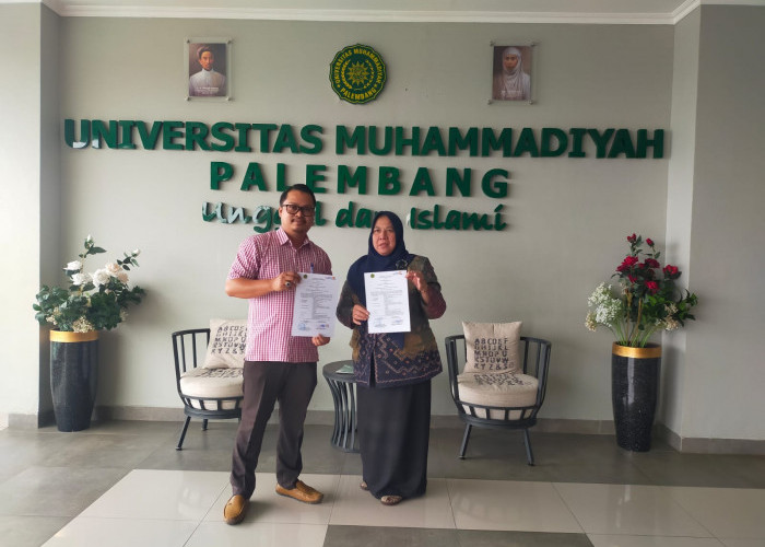 Universitas Bina Darma dan Universitas Muhammadiyah Palembang Tandatangani IA ICIBA SOSIEC