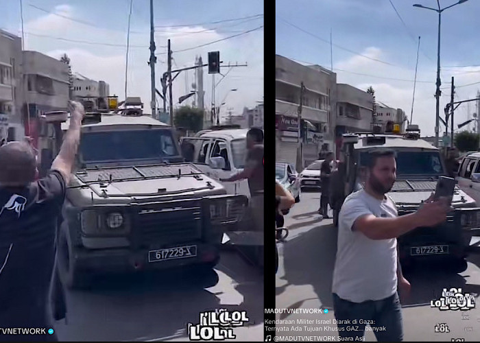 Kendaraan Militer Israel Disita Pejuang Hamas, Dibawa Keliling Kota Tujuannya untuk Hiburan Warga Gaza