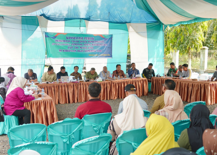 Exit Tol Mataram Jaya OKI Siap Penlok, Warga Kompak Setuju