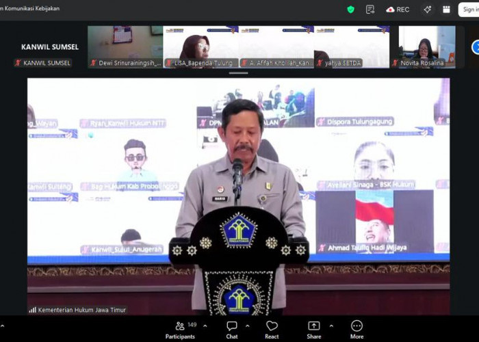 Dorong Kebijakan Publik Berkualitas, Kemenkum Sumsel Aktif dalam Forum Policy Talk