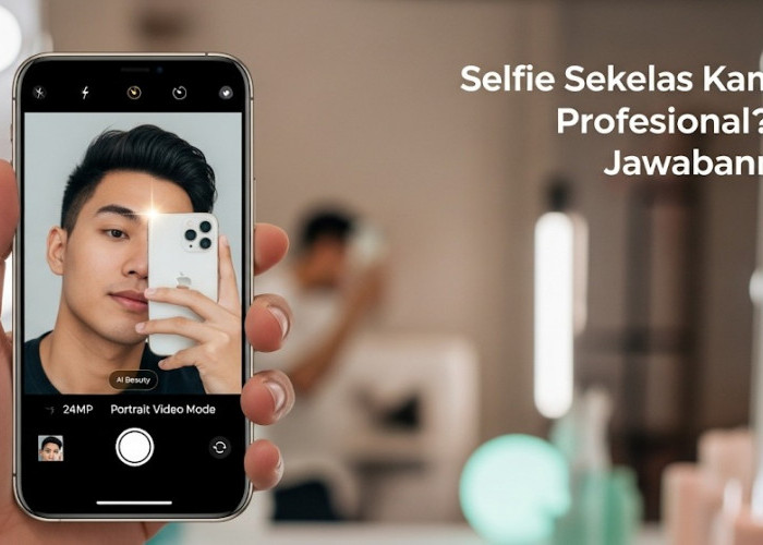 iPhone 17 Punya Kamera Depan 24MP dan AI Beauty Filter, Selfie Jadi Setara Kamera DSLR!