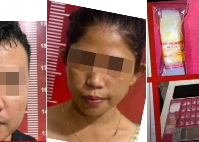 Edarkan Narkoba, Oknum Polisi di Muratara Digerebek Bersama IRT, Barang Buktinya Lumayan!