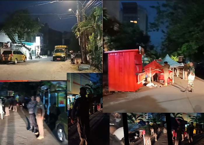 Pagi Ini Lapak Pedagang Disamping Mall Palembang Square Dibongkar, Netizen Harap Parkiran Juga Ditertibkan