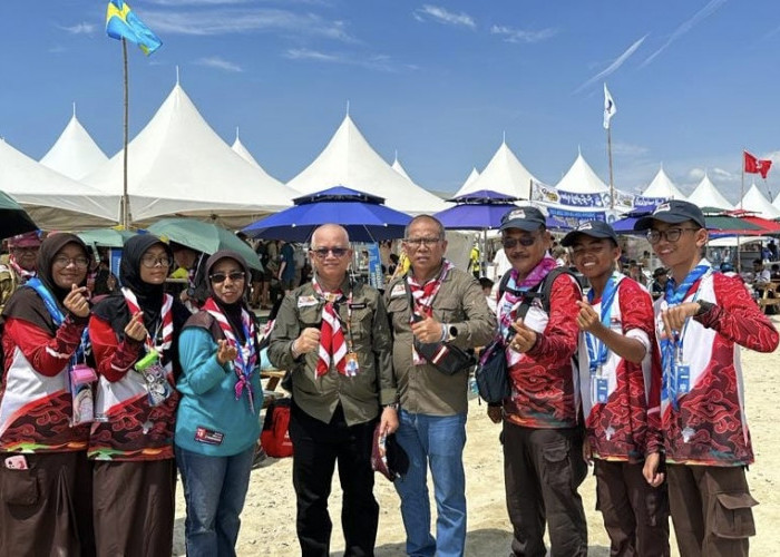 Topan Khanun Mengamuk di Korea, Kontingen Jambore Pramuka Dunia Asal Ogan Ilir Diungsikan 