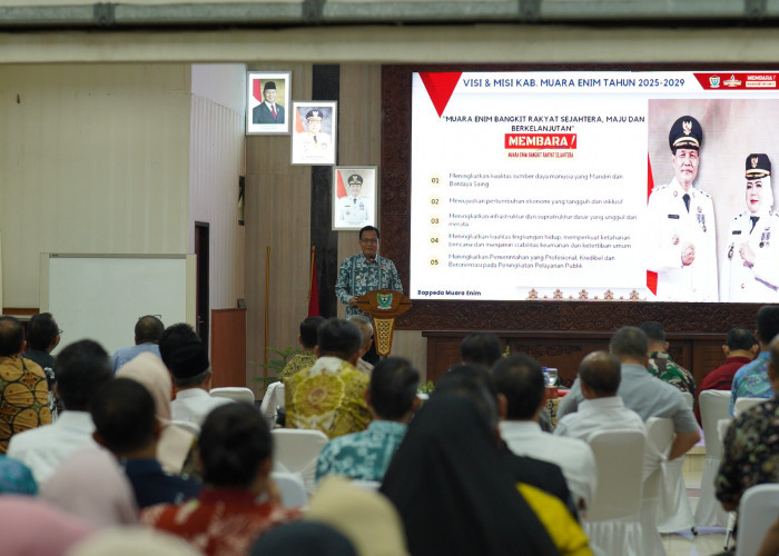 Bupati Muara Enim Edison Tegaskan Seluruh OPD Harus Selaras Wujudkan Visi MEMBARA 2025-2029