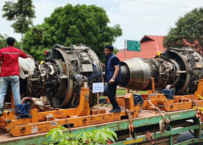 3 Unit Mesin Pesawat Selundupan Senilai Rp30 Miliar dari Singapura Masuk Batam Sejak 7 Bulan Lalu