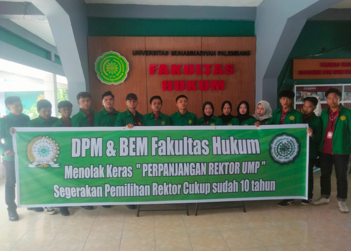 Mahasiswa FH UMP Tolak Perpanjangan Masa Jabatan Rektor, Tindak Tegas Kasus Mahasiswi KKN Korban Pelecahan 
