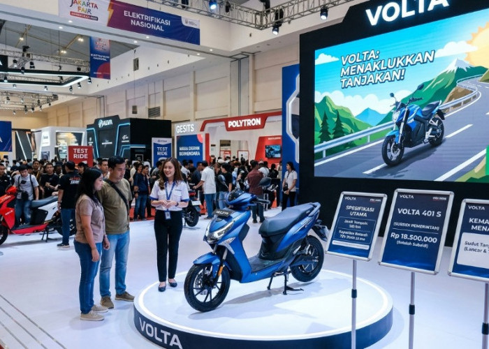 Motor Listrik Subsidi yang Kuat Nanjak Jadi Rebutan di PRJ 2026, Jarak Tempuhnya jadi Sorotan 