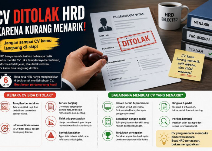 Wajib Tahu! Inilah Rahasia Membuat CV Profesional yang Bikin HRD Terpikat Sekali Lihat