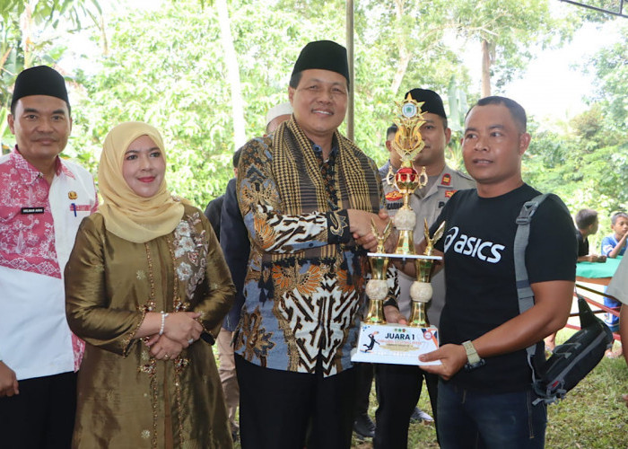 Bupati Resmi Tutup Olimpiade Olahraga Tingkat Pelajar dan Umum 2025 di YTI Irsyadut Tholibin Rambang