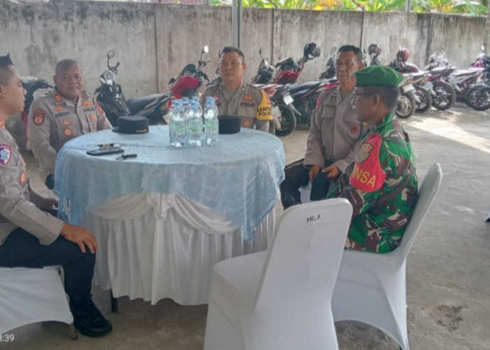 Kapolres OKI Turun Langsung Amankan Ibadah Kamis Putih dan Jumat Agung 