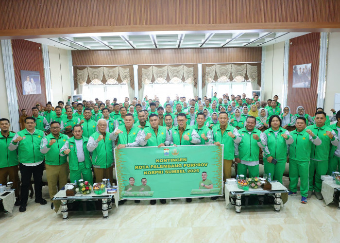 144 Atlet ASN Siap Harumkan Palembang di Porprov KORPRI Sumsel 2025
