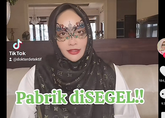 Dokter Detektif Dapat Kabar BPOM Segel Pabrik Mafia Besar Skincare di Indonesia