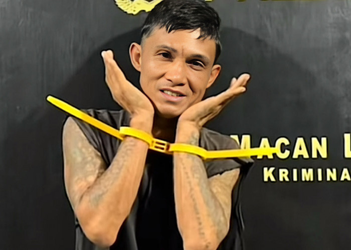 Penampakan Can Burge Pria Dengan Rekor 17 Kali Masuk Penjara di Lubuk Linggau, Netizen Tanya Manfaat Penjara? 