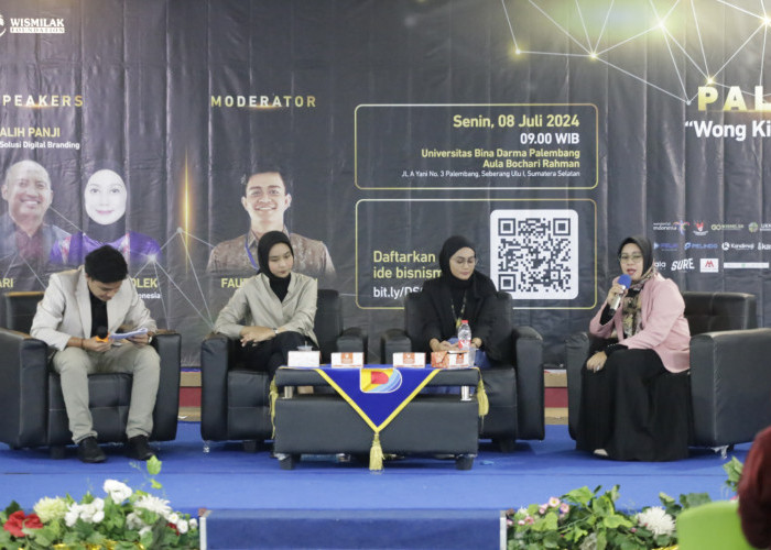 Dorong Pengembangan Bisnis Lokal, DSC Gelar City Roadshow Palembang di Universitas Bina Darma Palembang