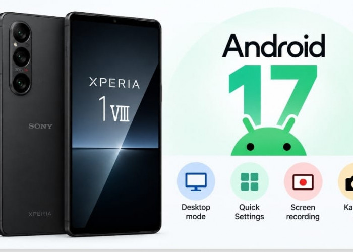 Update Android 17 Sony Xperia 1 VIII Mulai Digulirkan, Cek Fitur Baru di Dalamnya