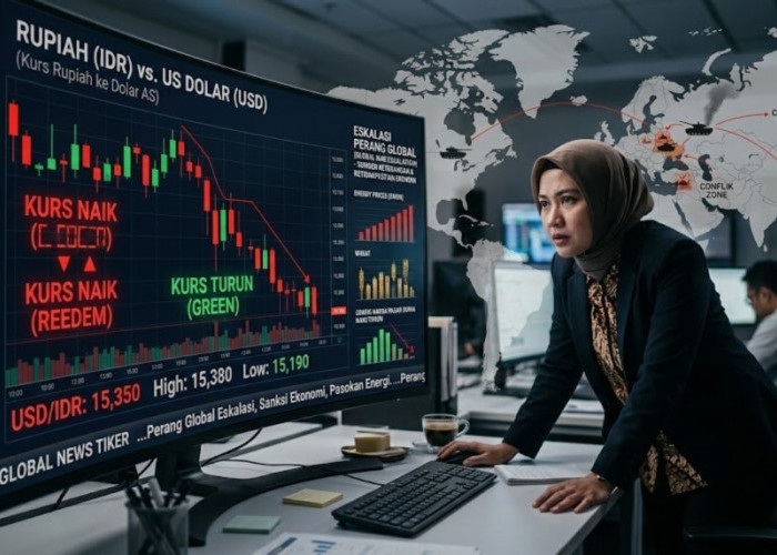 Prediksi Nilai Tukar Rupiah terhadap Dolar Jika Eskalasi PD ke-3 Kian Meningkat di Pertengahan 2026
