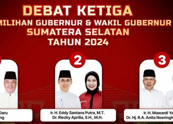 WAW, Pemukiman Kumuh, Pengelolaan Jakabaring Sport City, Sriwijaya FC Disorot dalam Debat Ke-3 Pilgub Sumsel