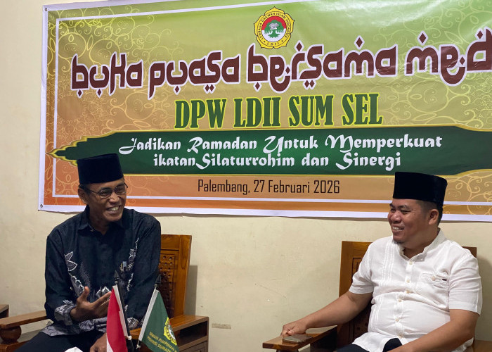 DPW LDII Sumatera Selatan Gelar Buka Puasa Bersama Media, Perkuat Silaturahim dan Sinergi di Ramadan 2026