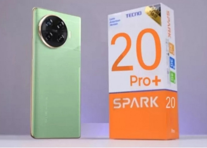 Tecno Spark 20 Pro+, HP Murah dengan OS Android 14 dan Kamera Belakang 108MP