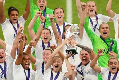 Kalahkan Jerman di Final, Timnas Inggris Juara Piala Eropa Wanita 2022