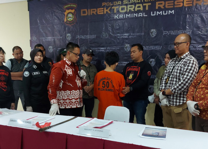 Panglima Geng Basis 54 Palembang Ditangkap, Jatanras Polda Sumsel Imbau Komplotan Lain Menyerah Saja!