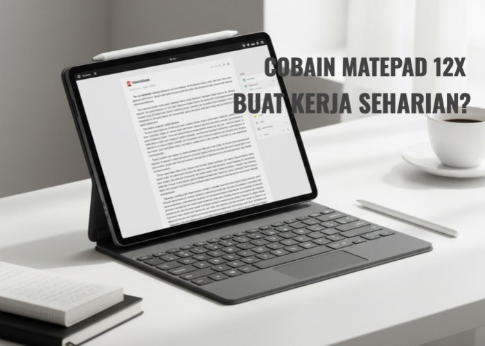 Sebentar Lagi Meluncur, Huawei MatePad 12X Siap Debut Awal 2026 dengan Fokus Produktivitas Total!