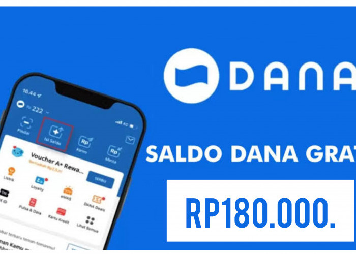 Yuk Klaim Link pada Fitur Dana Kaget Sekarang dan Raih Saldo Gratis Senilai Rp180.000.