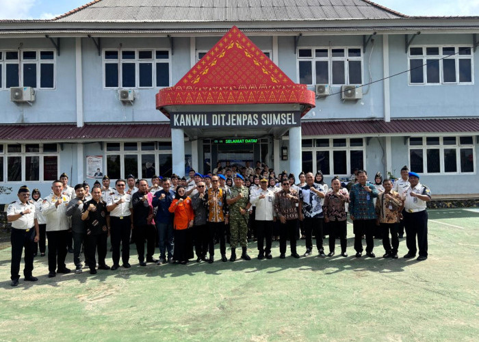 Kemenkum Sumsel Dukung Pemberantasan Narkoba di Lapas dan Rutan