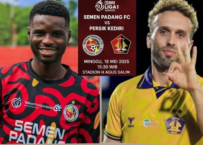  Demi Stay Liga 1, Laga Hidup Mati Semen Padang Lawan Persik Kediri Live Sore Ini 