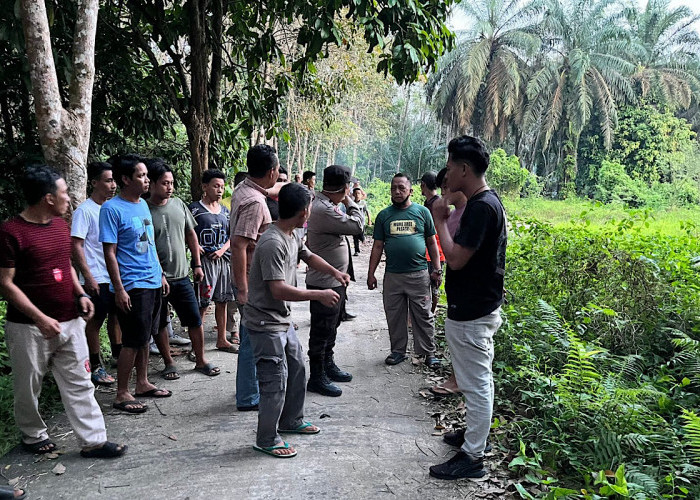 Gunung Megang Gempar! Pria Bonceng Cewek 10 Menit Lalu Ditemukan Sudah Terkapar di Jalan Desa