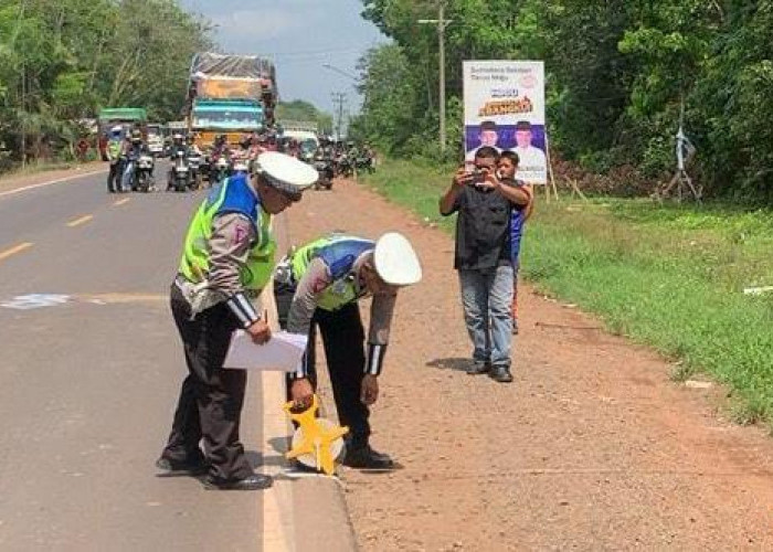 Pulang Sekolah, Siswi SMA di Banyuasin Tewas Ditabrak Truk Tronton di Jalintim Palembang-Betung