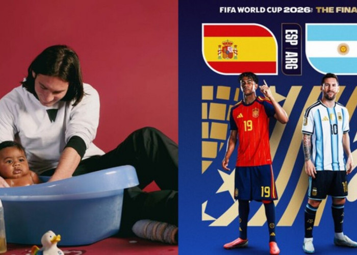 19 Tahun Lalu Messi Mandikan Yamal, Kini Keduanya Bertemu di Final Piala Dunia 2026