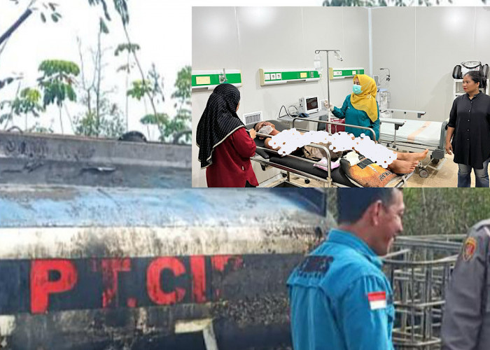 Penampungan BBM PT CIP di Banyuasin Meledak, 4 Pekerja Alami Luka Bakar Serius