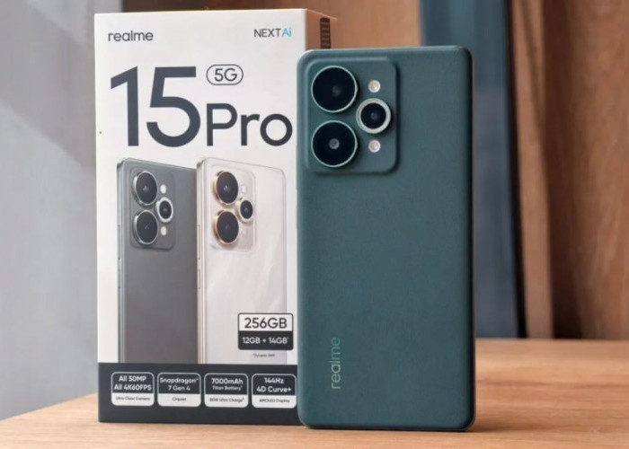 Realme 15 Pro 5G: HP Tipis Baterai 7.000 mAh, Bisa Edit Foto Pakai Suara