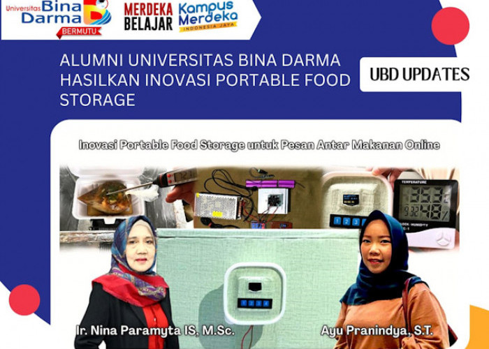 Alumni Universitas Bina Darma Hasilkan Inovasi Portable Food Storage