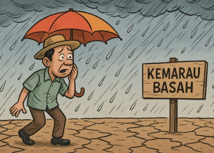 Anomali Kemarau Basah Melanda Indonesia, Hujan Masih Turun di Musim Kering hingga Agustus 2025