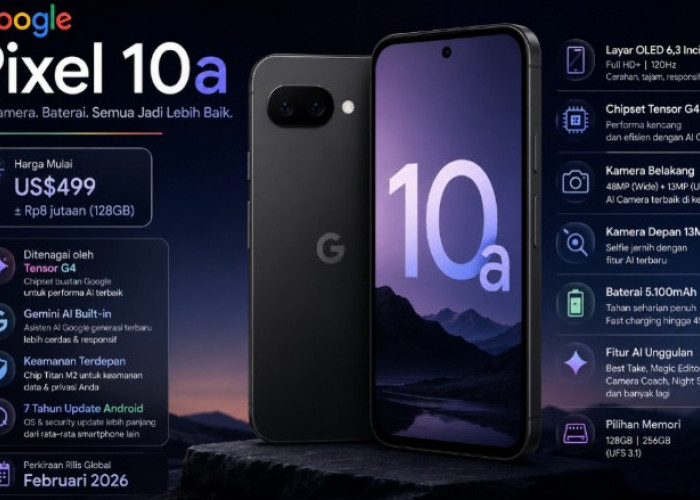 Bocoran Harga Google Pixel 10a Mulai Terkuak, Akankah Resmi Masuk Indonesia Tahun Ini?