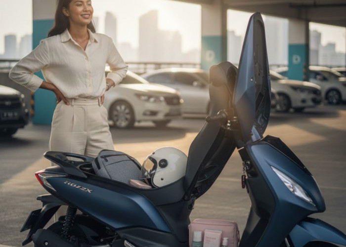 Tanpa Ribet Boks Tambahan, Ini Daftar Motor Matic Mempunyai Bagasi Luas Muat Tas Laptop dan Skincare